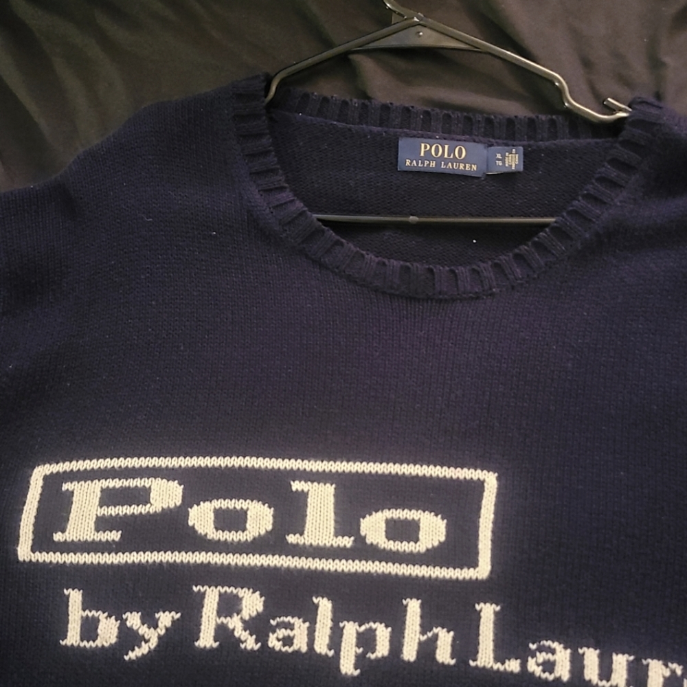 Polo Logo Sweater Size XL